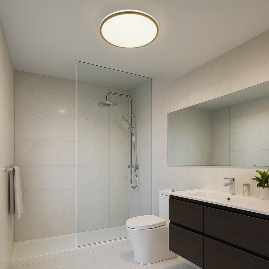 Rabalux - LED badrumsplafond LED/18W/230V IP44 Ø 34 cm