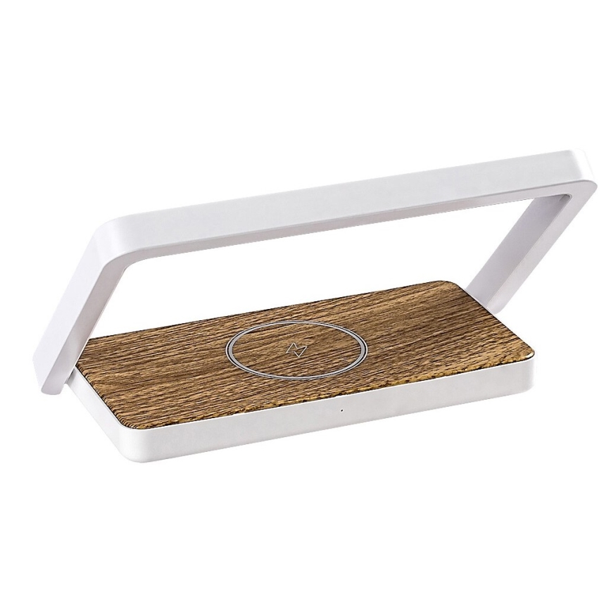 Rabalux - LED Dimbar bordslampa med trådlös laddare LED/4W/5V 3000K