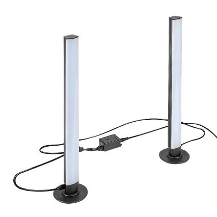 Rabalux - SET 2x LED RGB Dimbara bordslampor PACO LED/5W/5V + fjärrkontroll