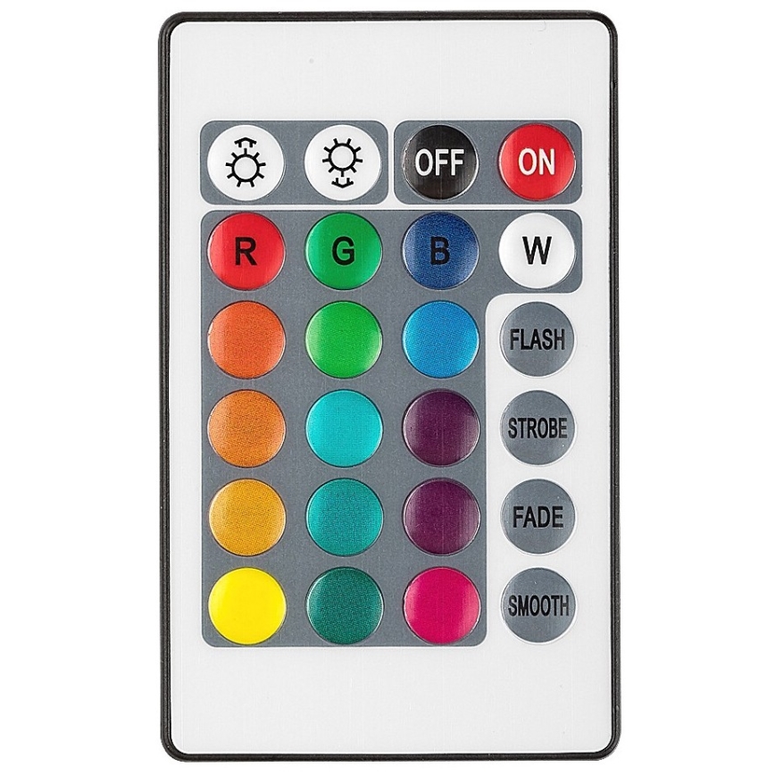 Rabalux - LED RGB Ljusreglerad bordslampa LED/3W/5V lila + fjärrkontroll
