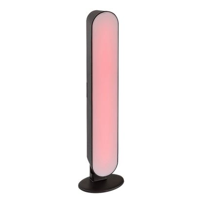 Rabalux - LED RGB Ljusreglerad uppladdningsbar bordslampa LED/3W/5V svart + fjärrkontroll