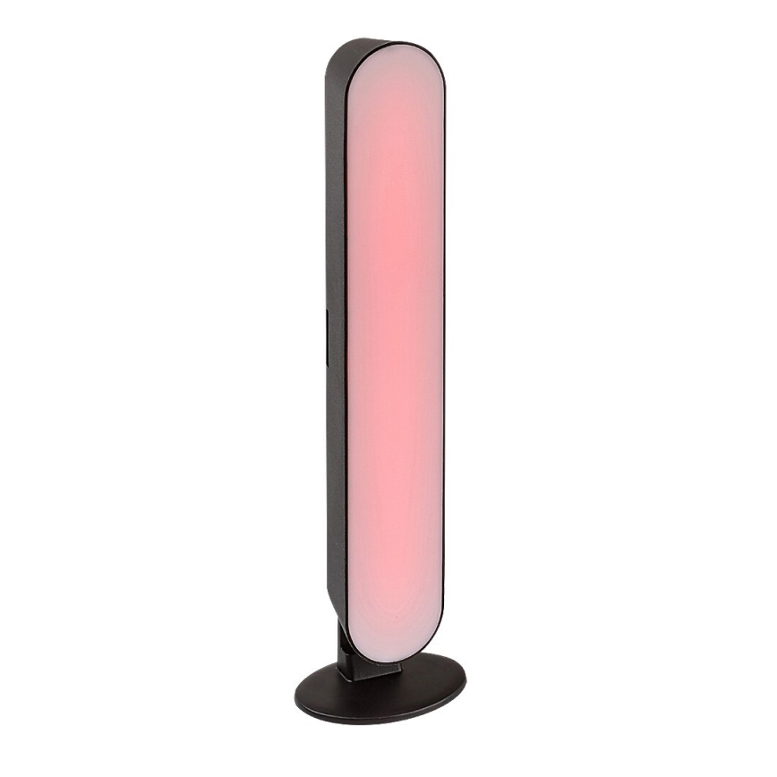 Rabalux - LED RGB Dimbar bordslampa LED/3W/5V svart + fjärrkontroll