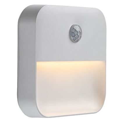 Rabalux - LED Natt rechargeable belysning med sensor LED/0,15W/3,7V 3000K 300 mAh