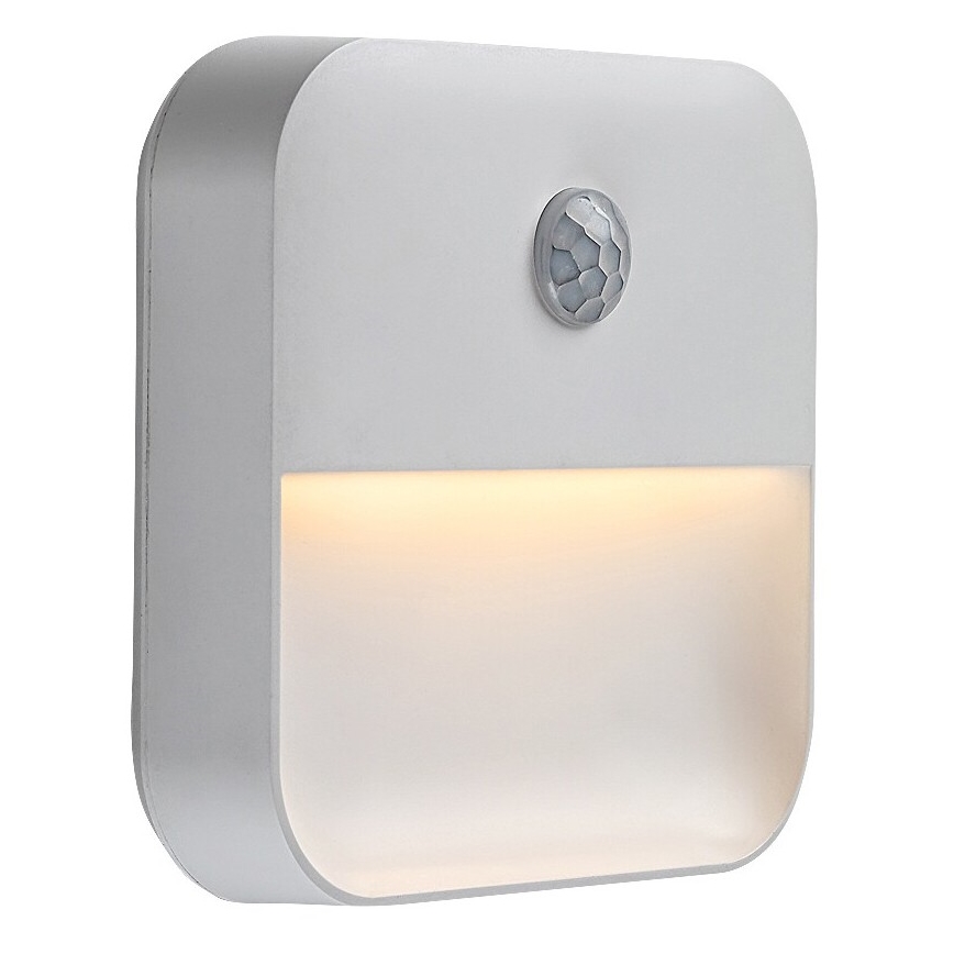 Rabalux - LED Natt rechargeable belysning med sensor LED/0,15W/3,7V 3000K 300 mAh