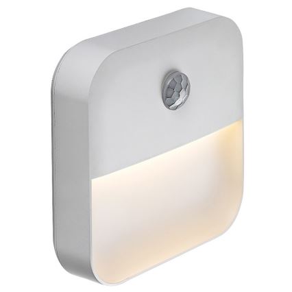Rabalux - LED Natt rechargeable belysning med sensor LED/0,15W/3,7V 3000K 300 mAh