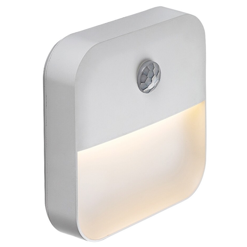 Rabalux - LED Natt rechargeable belysning med sensor LED/0,15W/3,7V 3000K 300 mAh