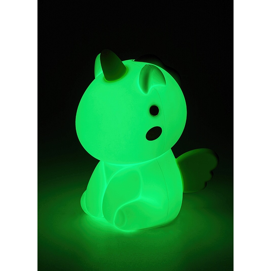 Rabalux - LED RGB Ljusreglerad beröring rechargeable children's liten lampa LED/0,45W/5V