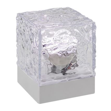 Rabalux - LED RGB Ljusreglerad uppladdningsbar bordslampa LED/1W/5V/3xAA + fjärrkontroll