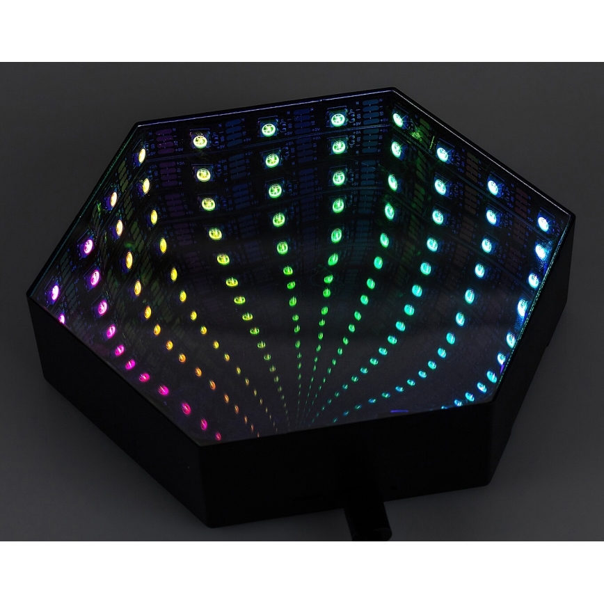 Rabalux - LED RGB Dimbart skrivbordslampa LED/1W/5V/3xAA + fjärrkontroll