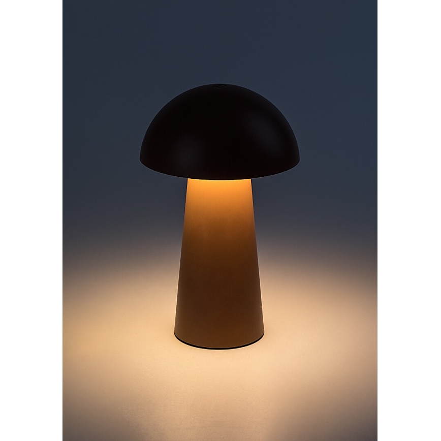 Rabalux - Dimmbar beröringsstyrd uppladdningsbar utomhuslampa LED/1,5W/5V IP44 1200 mAh USB brun