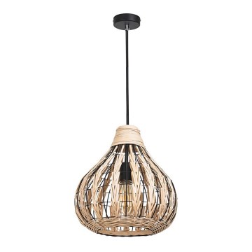 Rabalux 7604 - Ljuskrona med snöre ZAHARA 1xE27/40W/230V