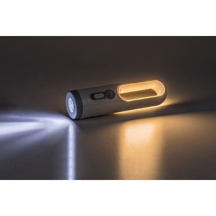Rabalux - LED bärbar uppladdningsbar lampa med sensor LED/0,8W/3,7V 3000/7000K