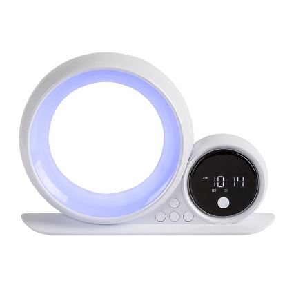 Rabalux - LED RGB Bordslampa med en högtalare LED/5W/230V