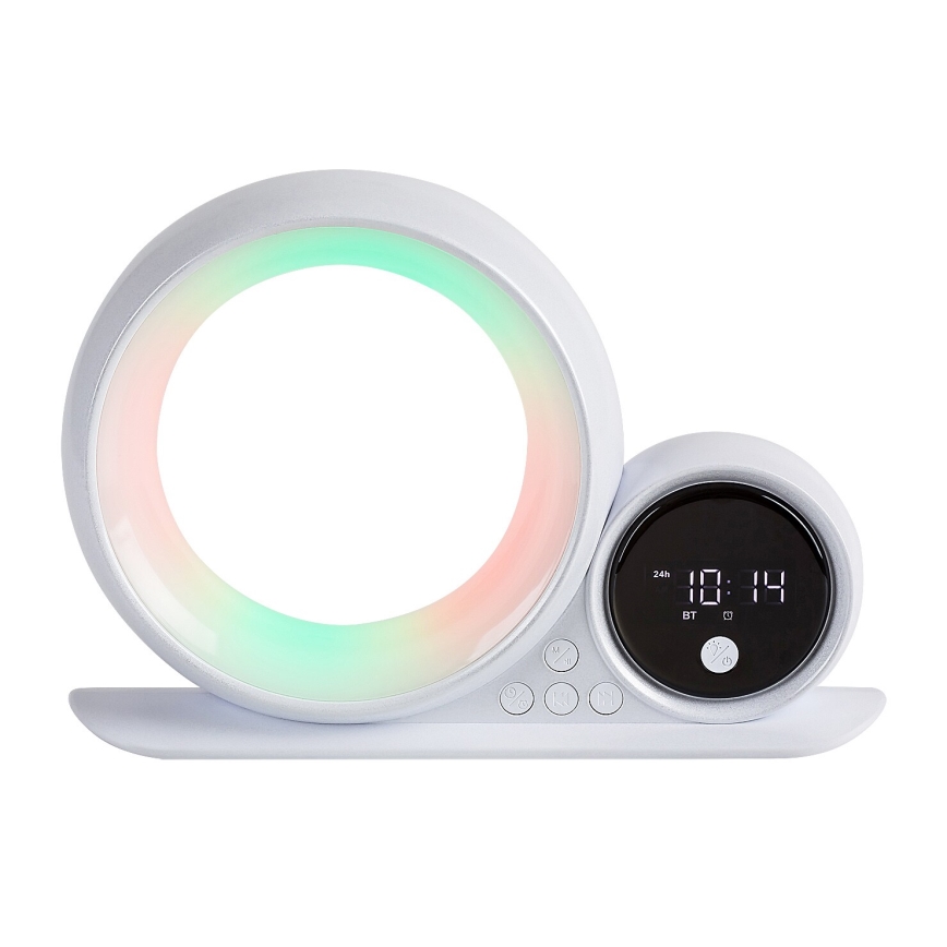 Rabalux - LED RGB Bordslampa med en högtalare LED/5W/230V