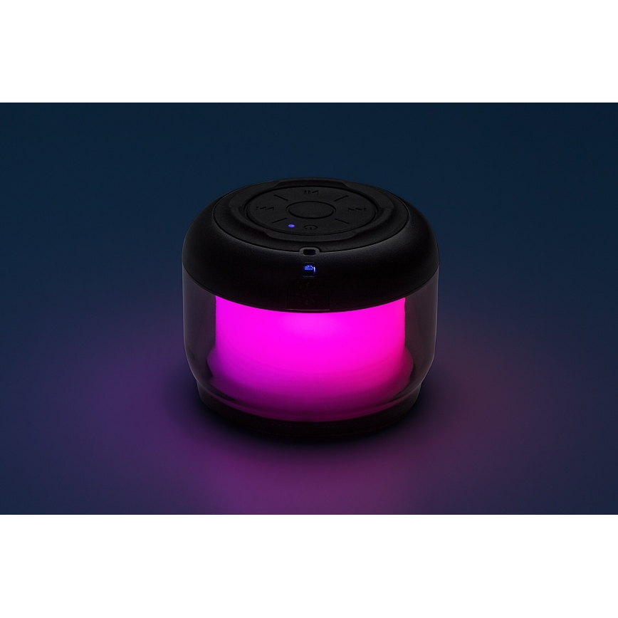 Rabalux - RGB Bordslampa med en högtalare RGB/3W/3,7V 500mAh