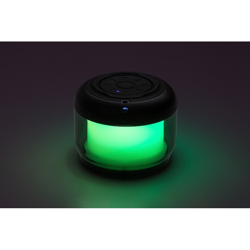 Rabalux - RGB Bordslampa med en högtalare RGB/3W/3,7V 500mAh