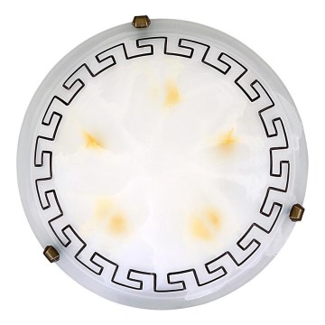Rabalux 7649 - Takbelysning ETRUSCO 2xE27/60W/230V