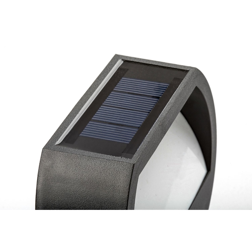 Rabalux - LED solcellsvägglampa LED/0,5W/1,2V IP44 600 mAh