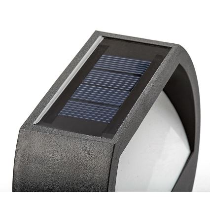 Rabalux - LED solcellsvägglampa LED/0,5W/1,2V IP44 600 mAh