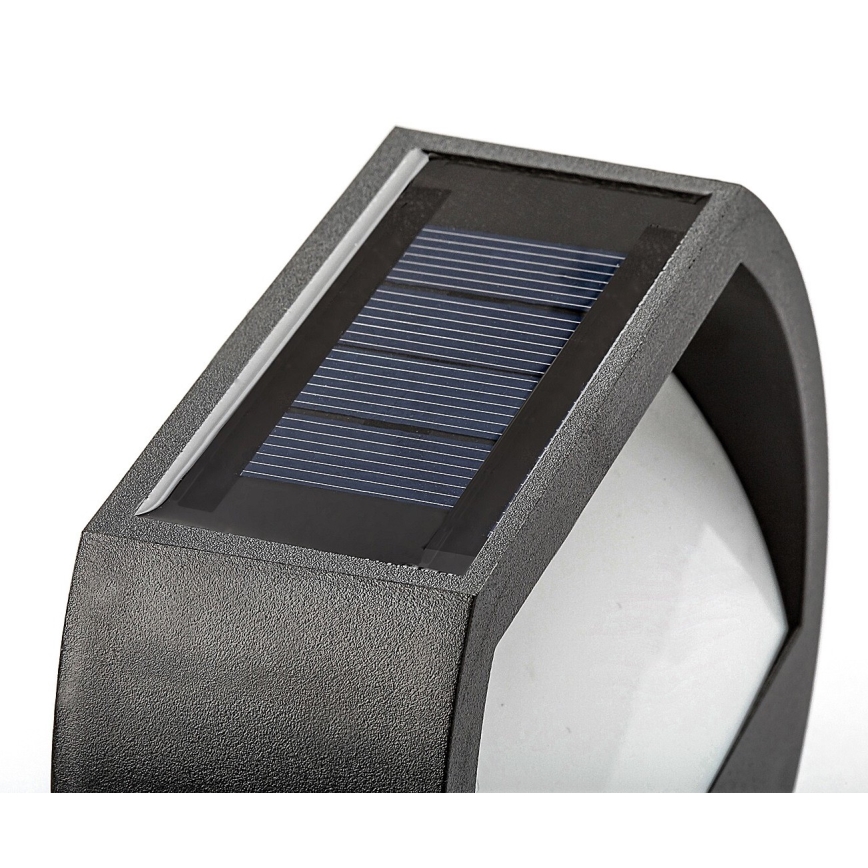 Rabalux - LED solcellsvägglampa LED/0,5W/1,2V IP44 600 mAh