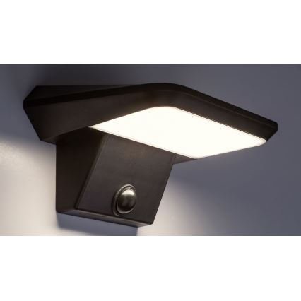 Rabalux - LED Solcellsbelysning med en sensor LED/10W/3,7V IP44 1200 mAh