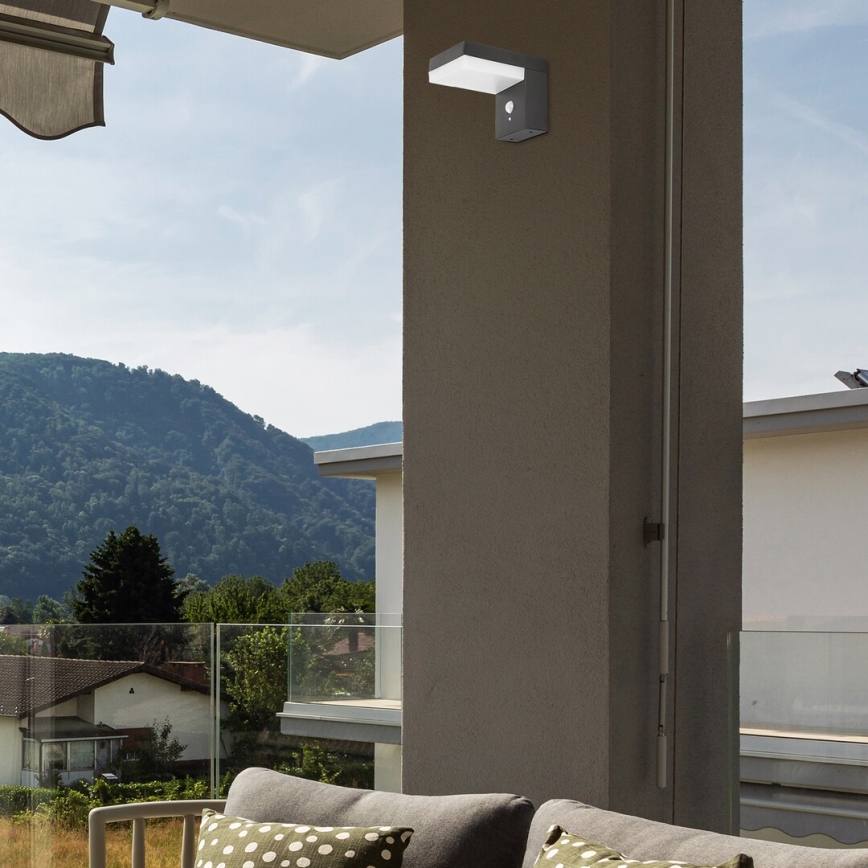 Rabalux - LED solcellsbelysning med en sensor LED/6W/3,7V IP44
