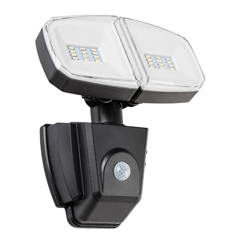 Rabalux - Solcellstrålkastare med sensor LED/12W/3,7V IP44 4000 mAh