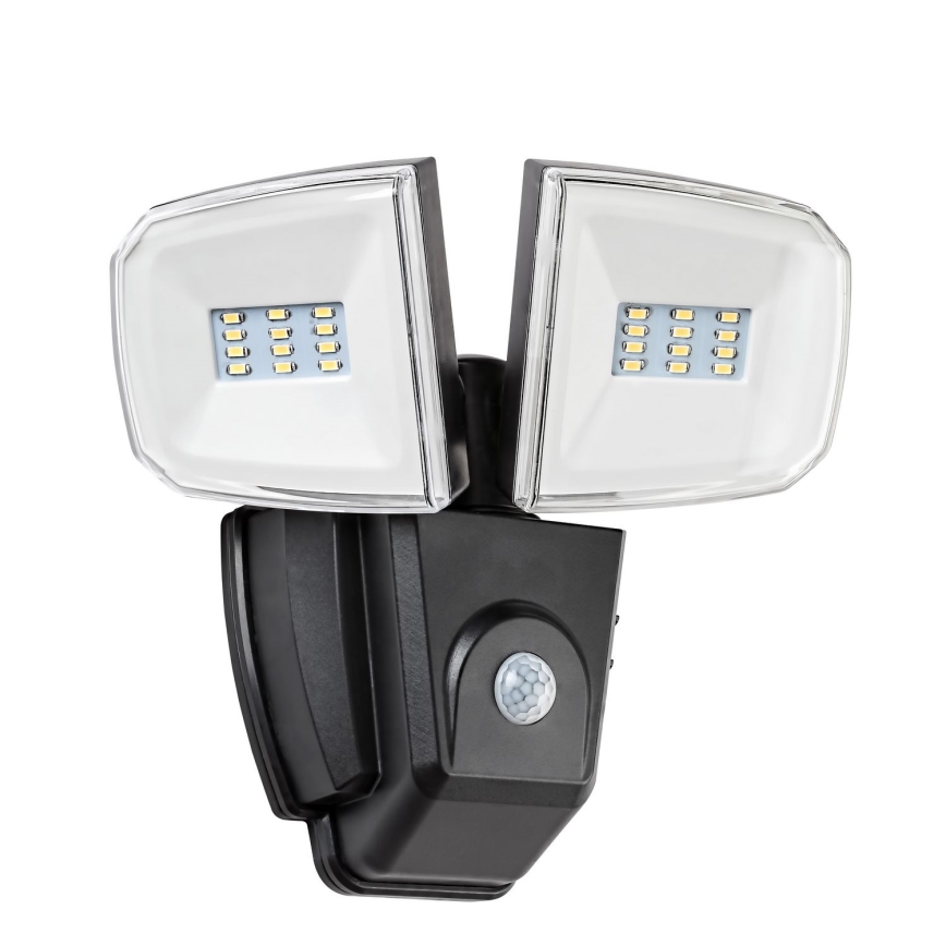 Rabalux - Solcellstrålkastare med sensor LED/12W/3,7V IP44 4000 mAh