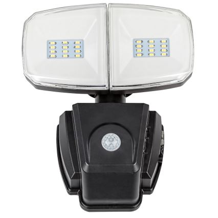 Rabalux - Solcellstrålkastare med sensor LED/12W/3,7V IP44 4000 mAh