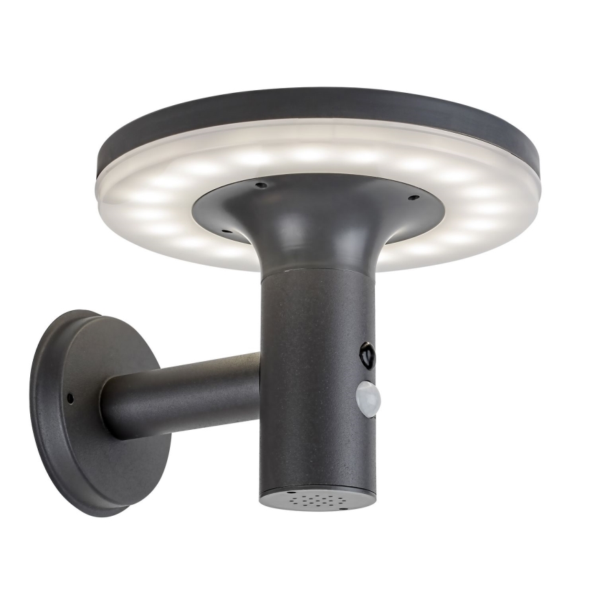 Rabalux - LED Solcellsbelysning med en sensor LED/10W/3,7V IP44 2500 mAh