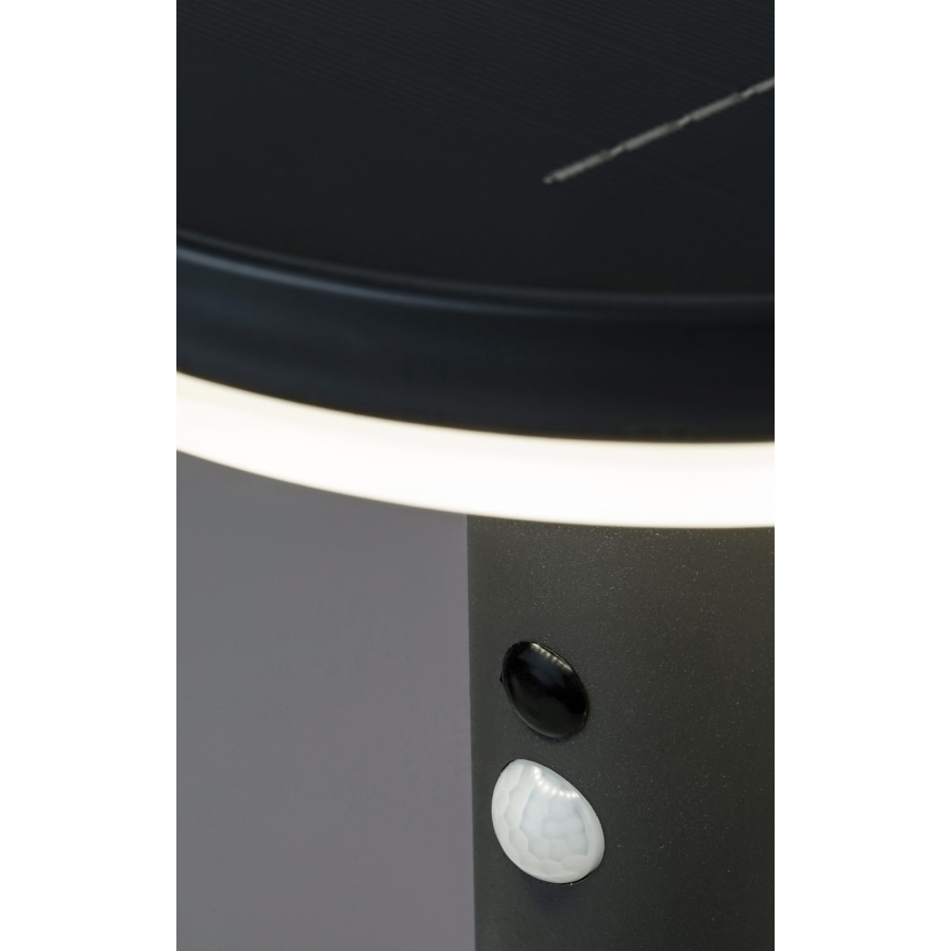 Rabalux - LED Solcellsbelysning med en sensor LED/10W/3,7V IP44 2500 mAh