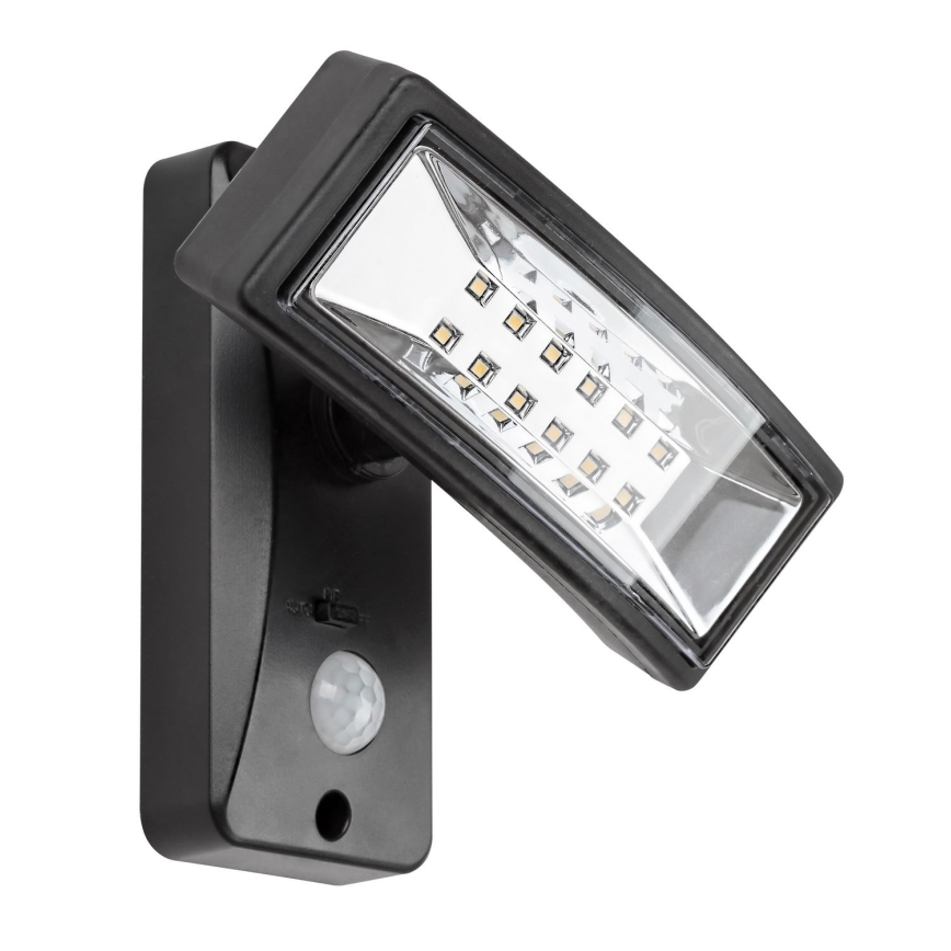 Rabalux - LED solcellsbelysning med en sensor LED/2,4W/3,7V IP44