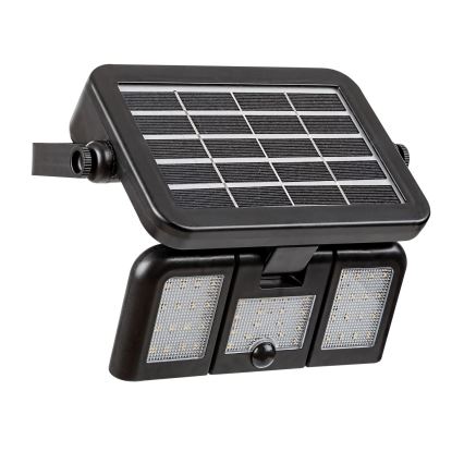 Rabalux - Solcellstrålkastare med sensor LED/9,6W/3,7V IP44