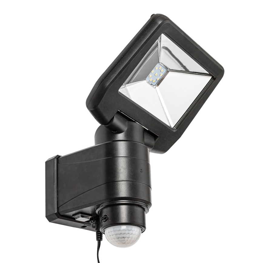 Rabalux - Solcellstrålkastare med sensor LED/5W/3,7V IP44 2500 mAh