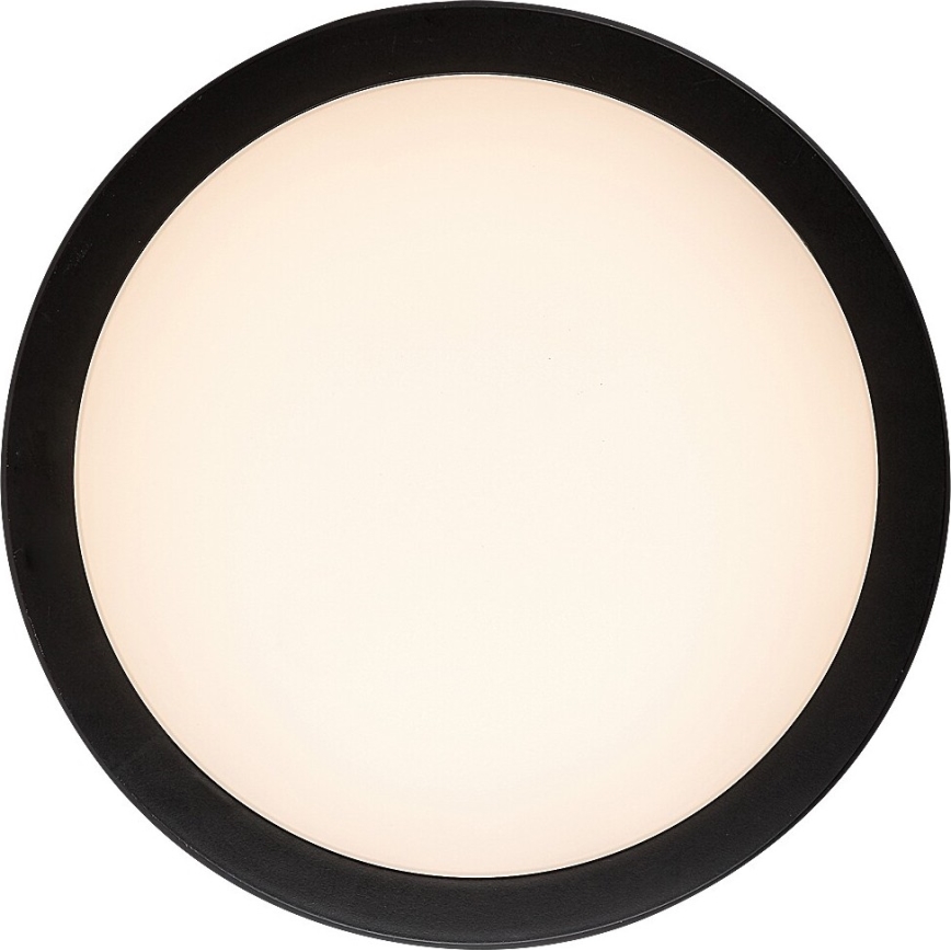 Rabalux - LED taklampa för badrum LED/28W/230V 3000/4000/6500K IP54 svart