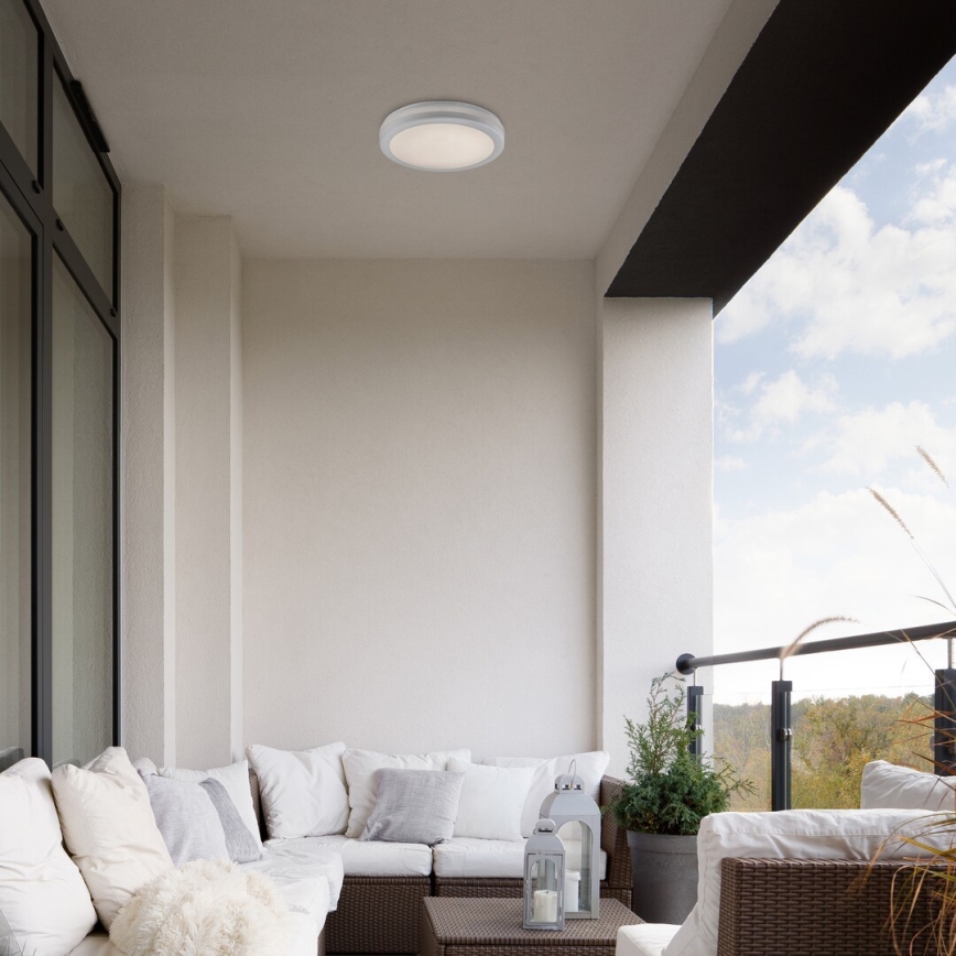 Rabalux - LED taklampa för badrum LED/28W/230V 3000/4000/6500K IP54 vit