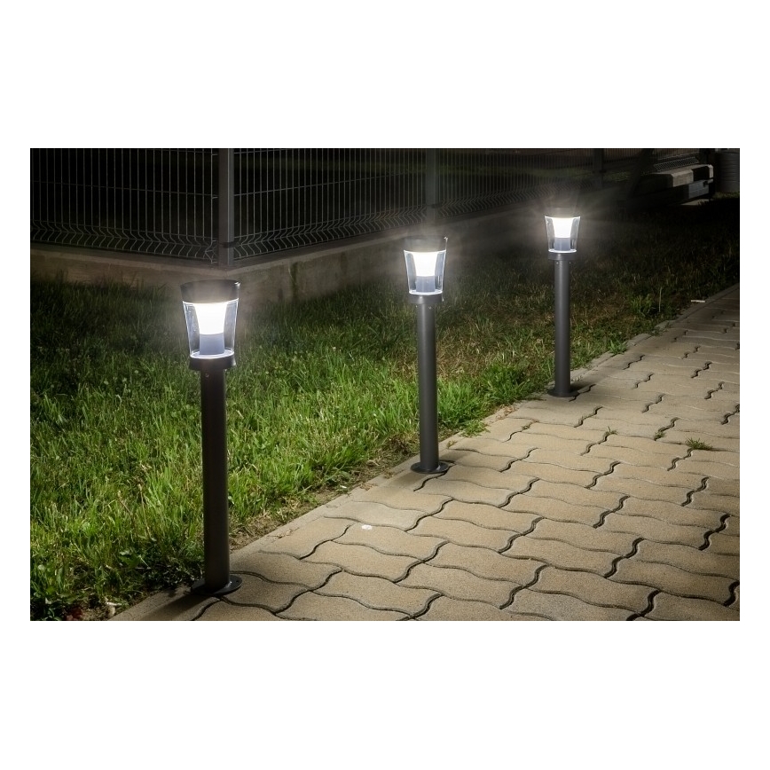 Rabalux - LED Solarlampa LED/3W/3,7V IP65 antracit 2000 mAh