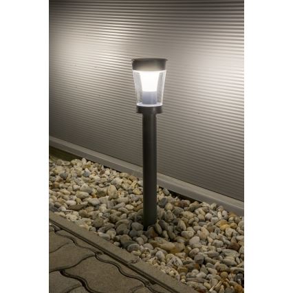 Rabalux - LED Solarlampa LED/3W/3,7V IP65 antracit 2000 mAh