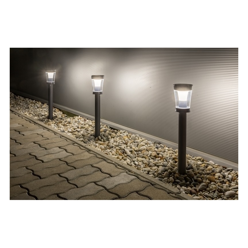 Rabalux - LED Solarlampa LED/3W/3,7V IP65 antracit 2000 mAh