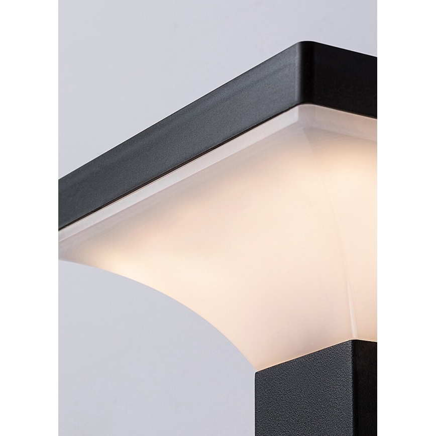 Rabalux - LED solcell väggbelysning med sensor LED/4W/230V IP44 svart 2200 mAh