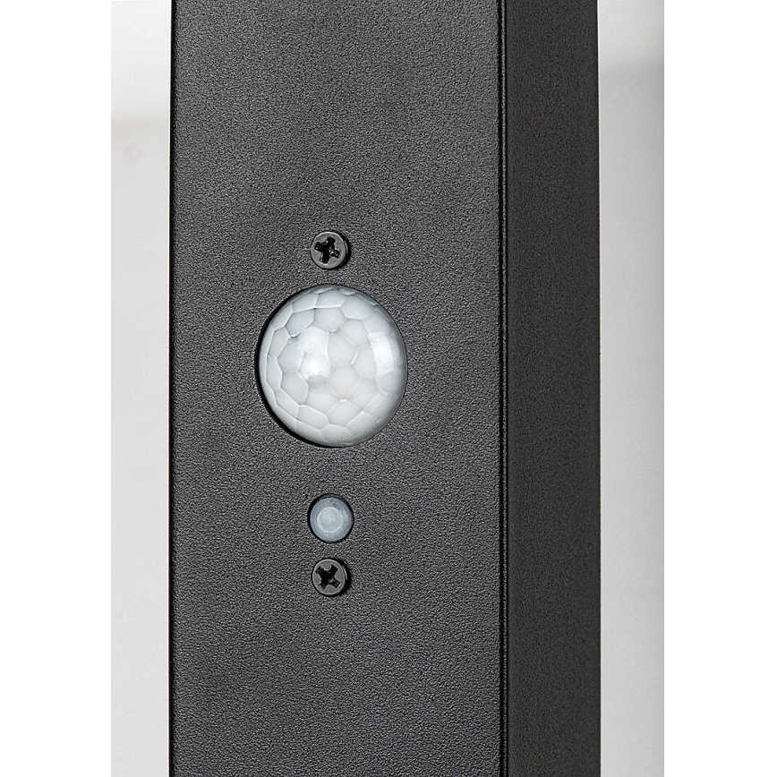 Rabalux - LED solcellslampa med sensor LED/4W/3,7V IP44 svart