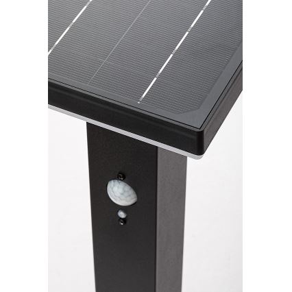 Rabalux - LED solcellslampa med sensor LED/4W/3,7V IP44 svart
