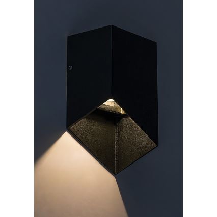 Rabalux - LED vägglampa för utomhusbruk LED/5W/230V IP54 svart