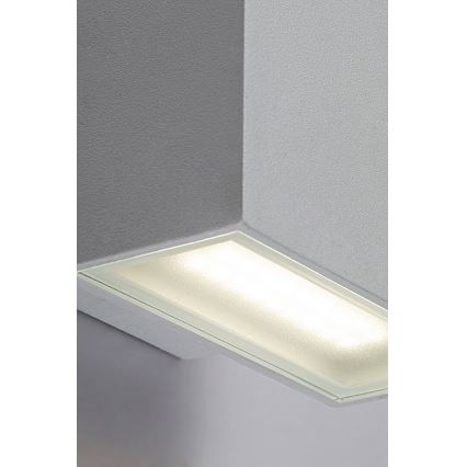 Rabalux - LED vägglampa för utomhusbruk LED/7W/230V IP54 vit