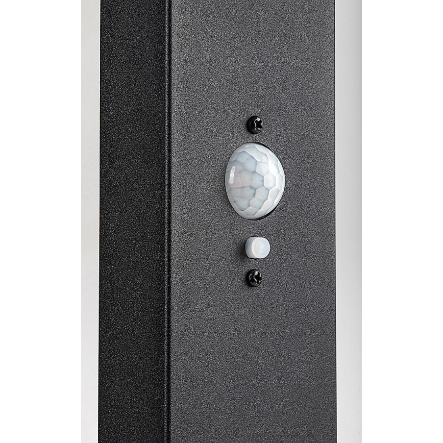 Rabalux - LED Ljusreglerad solcell utomhus lampa med sensor LED/4,4W/3,7V IP54 antracit 2200 mAh