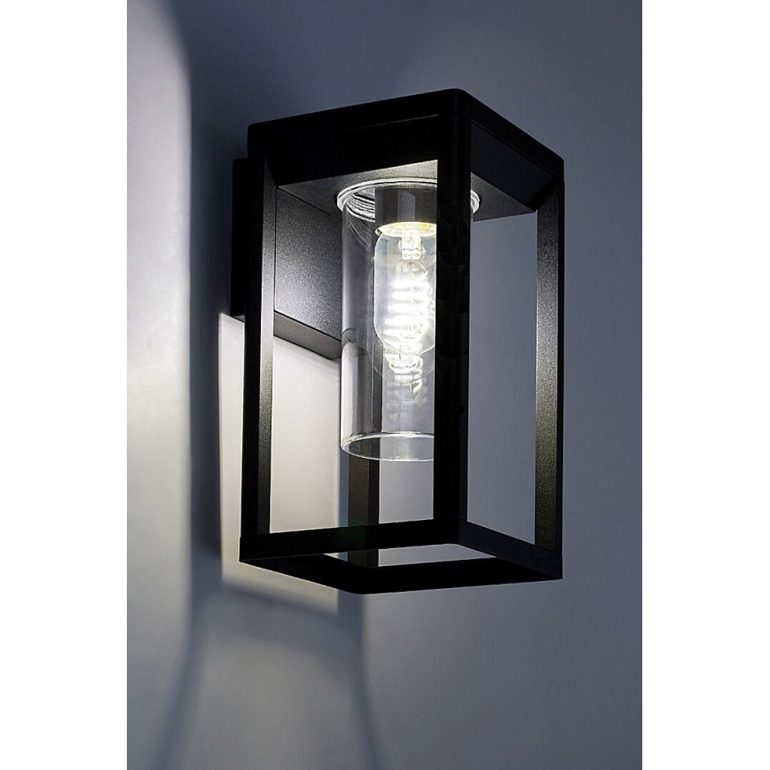 Rabalux - Vägglampa för utomhusbruk 1xE27/15W/230V IP54 svart