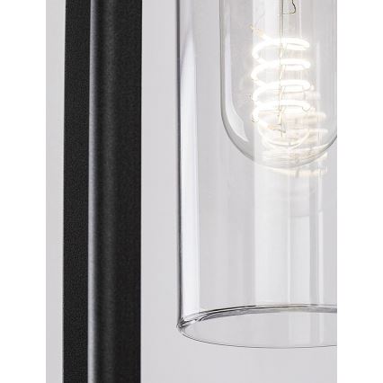 Rabalux - Vägglampa för utomhusbruk 1xE27/15W/230V IP54 svart