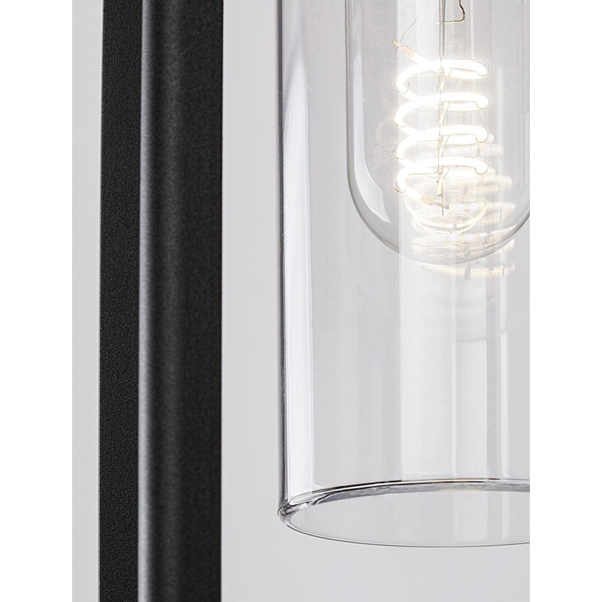 Rabalux - Vägglampa för utomhusbruk 1xE27/15W/230V IP54 svart