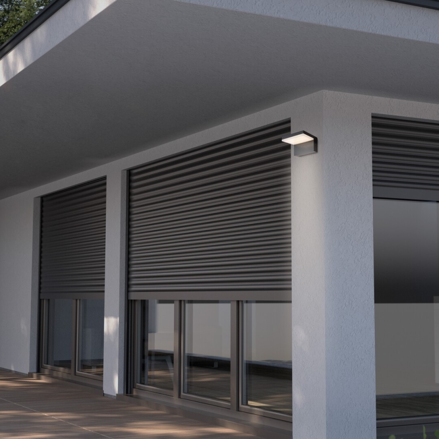 Rabalux - LED vägglampa för utomhusbruk LED/10W/230V IP54 svart