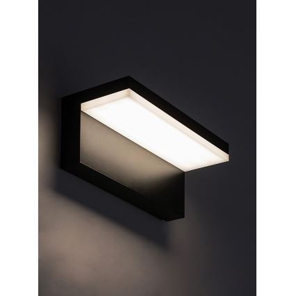Rabalux - LED vägglampa för utomhusbruk LED/10W/230V IP54 svart